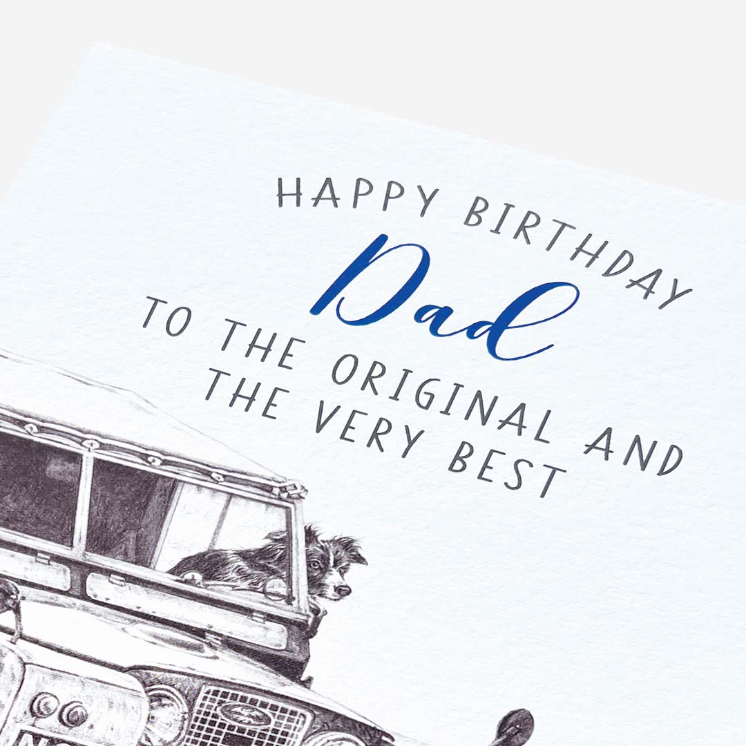 Landover Original & Very Best Dad Birthday Card