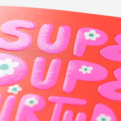 Super Duper Birthday Girl Card