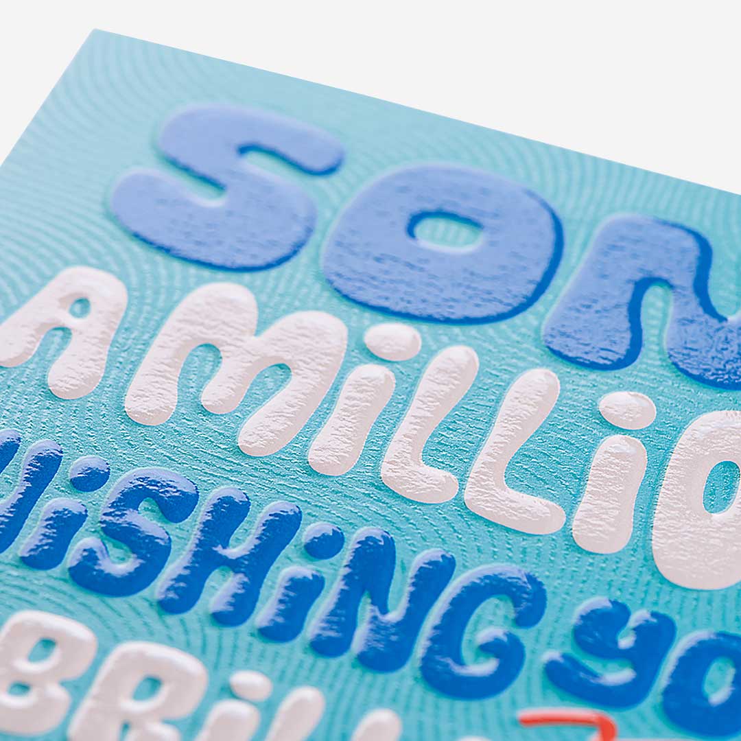 In A Million Son Birthday Card