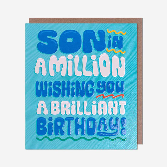 In A Million Son Birthday Card