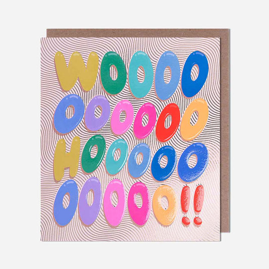 Wooohooo!! Congratulations Card