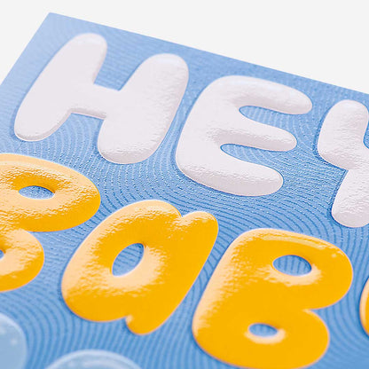 Hey There Baby Boy! New Baby Boy Card