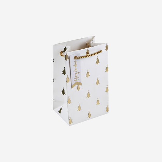 Embossed Gold Tree Perfume Gift Bag