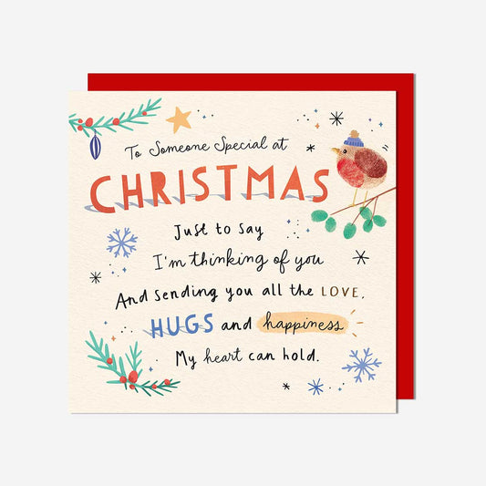 Some special at Christmas Someone Special Card