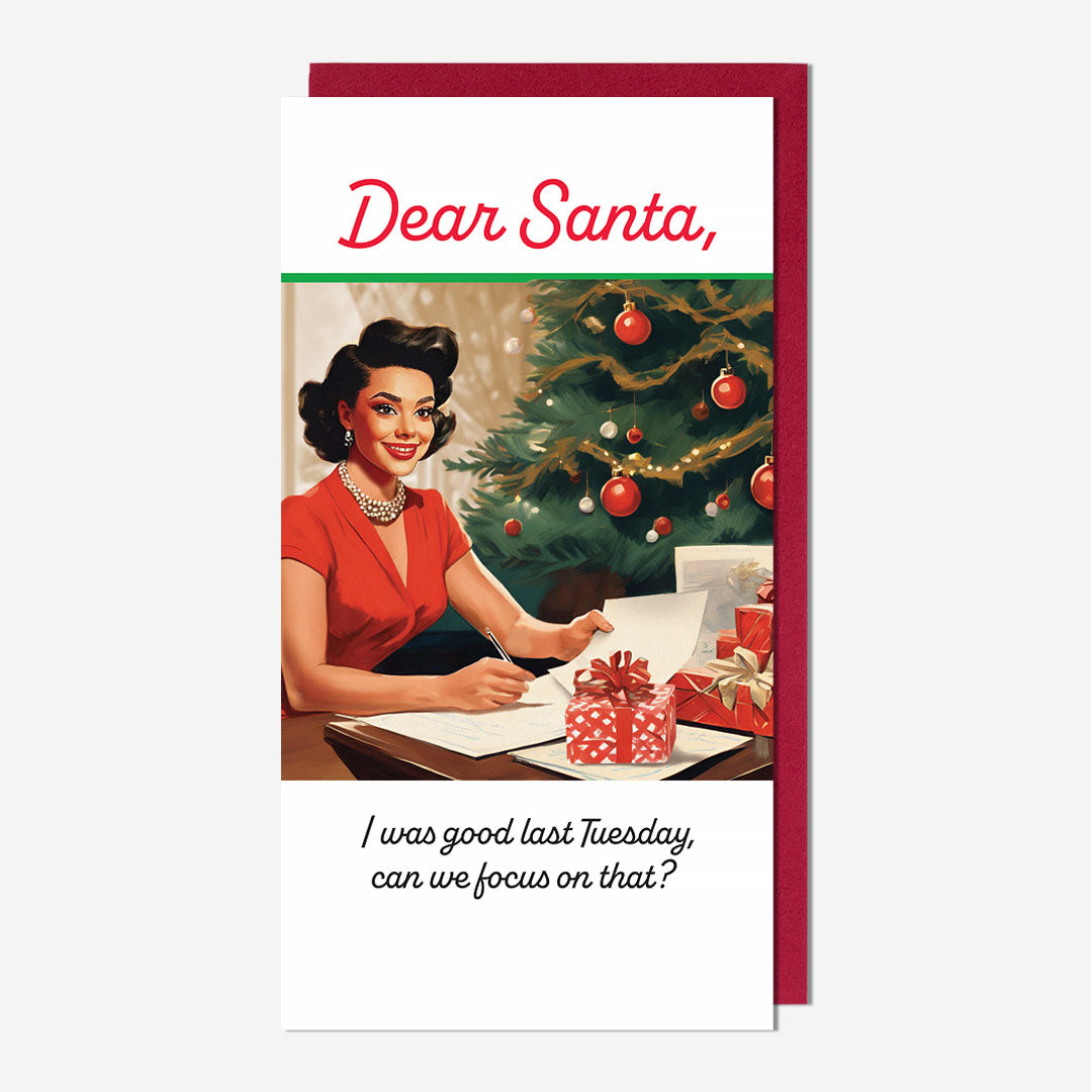 Good Last Tuesday Christmas Card