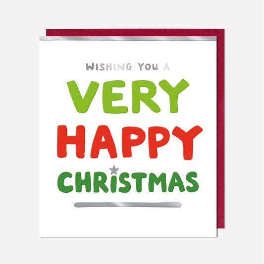 A Very Happy Christmas Card