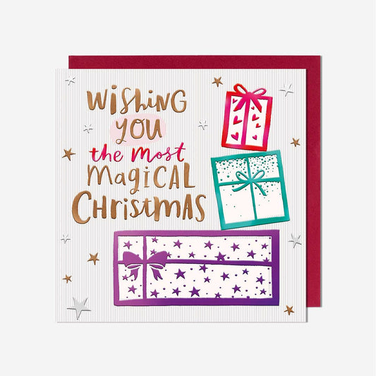 Magical Christmas Presents Card