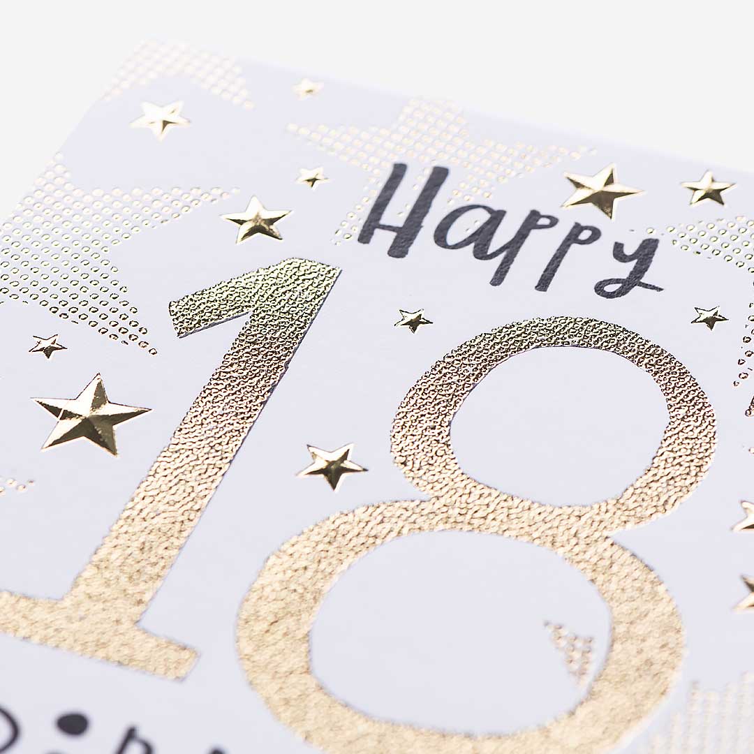 Happy 18th Birthday Card