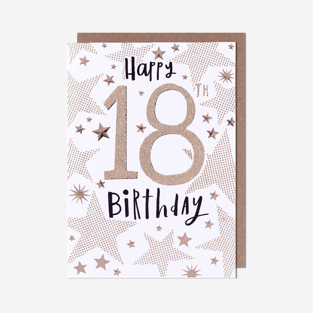 Happy 18th Birthday Card