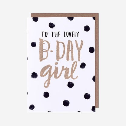 Bday Girl Card