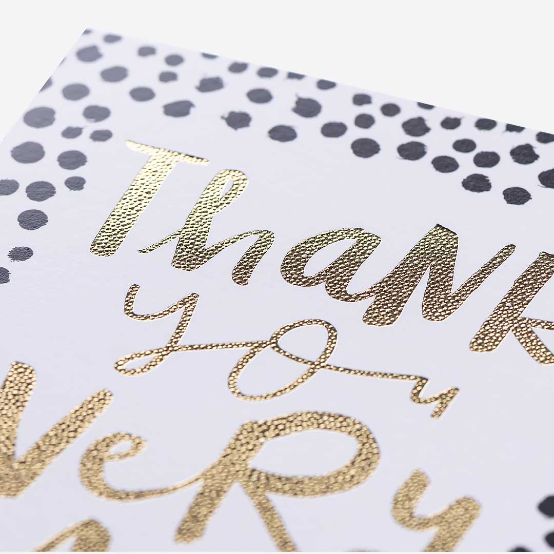 Thank You Very Much Card