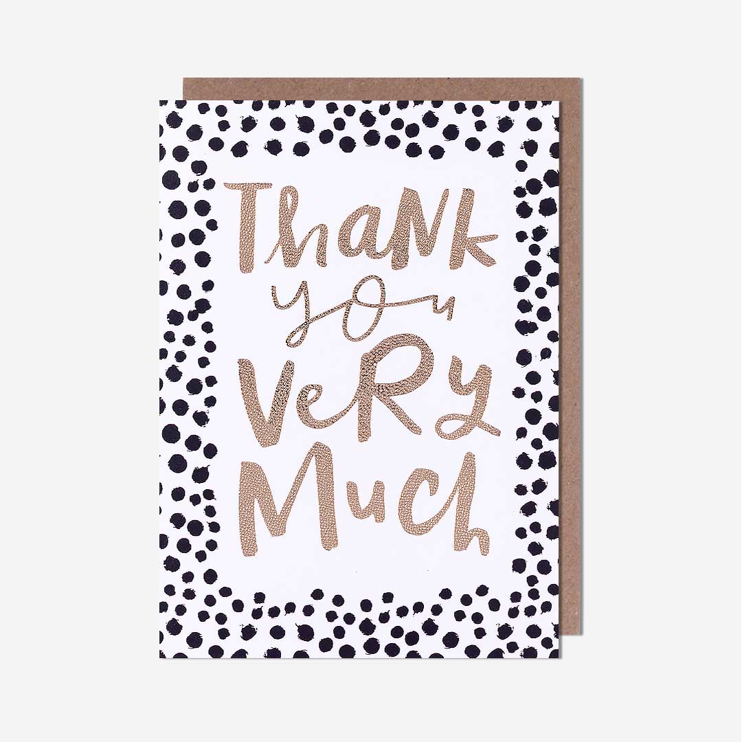 Thank You Very Much Card
