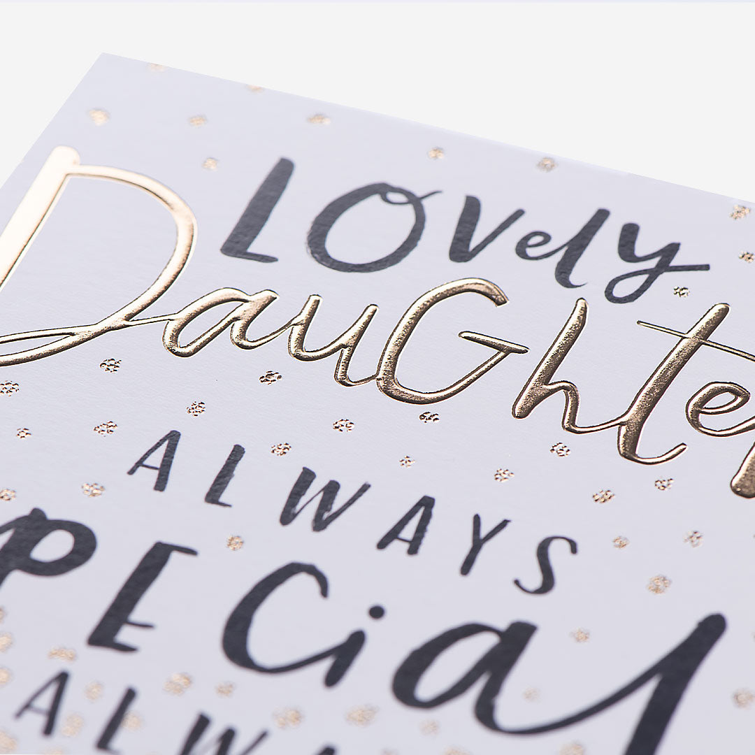 Lovely Daughter Always Special Birthday Card