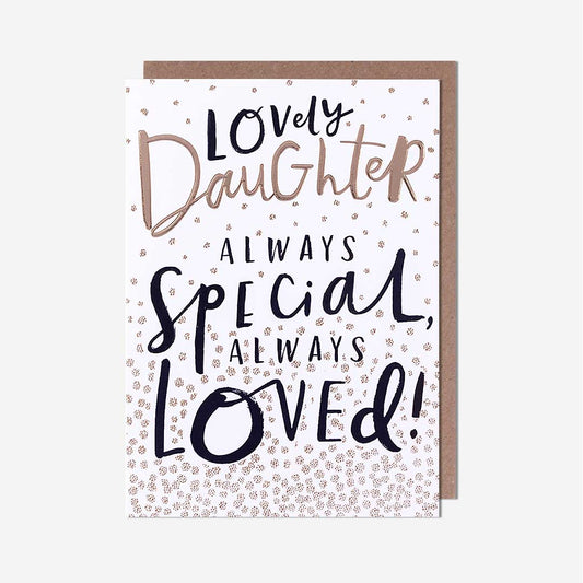 Lovely Daughter Always Special Birthday Card