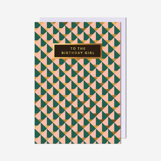 Geo Birthday Card