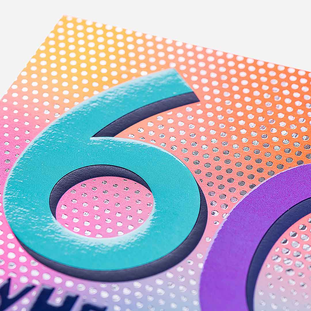 60 Where The Good Bit Starts! 60th Birthday Card