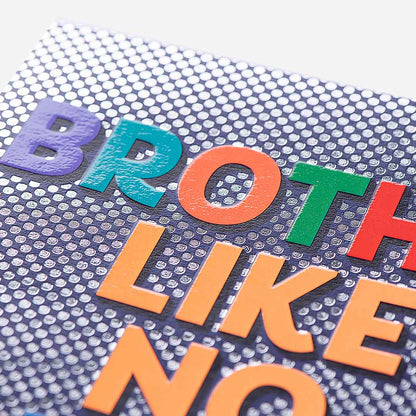 Brother Like No Other Birthday Card