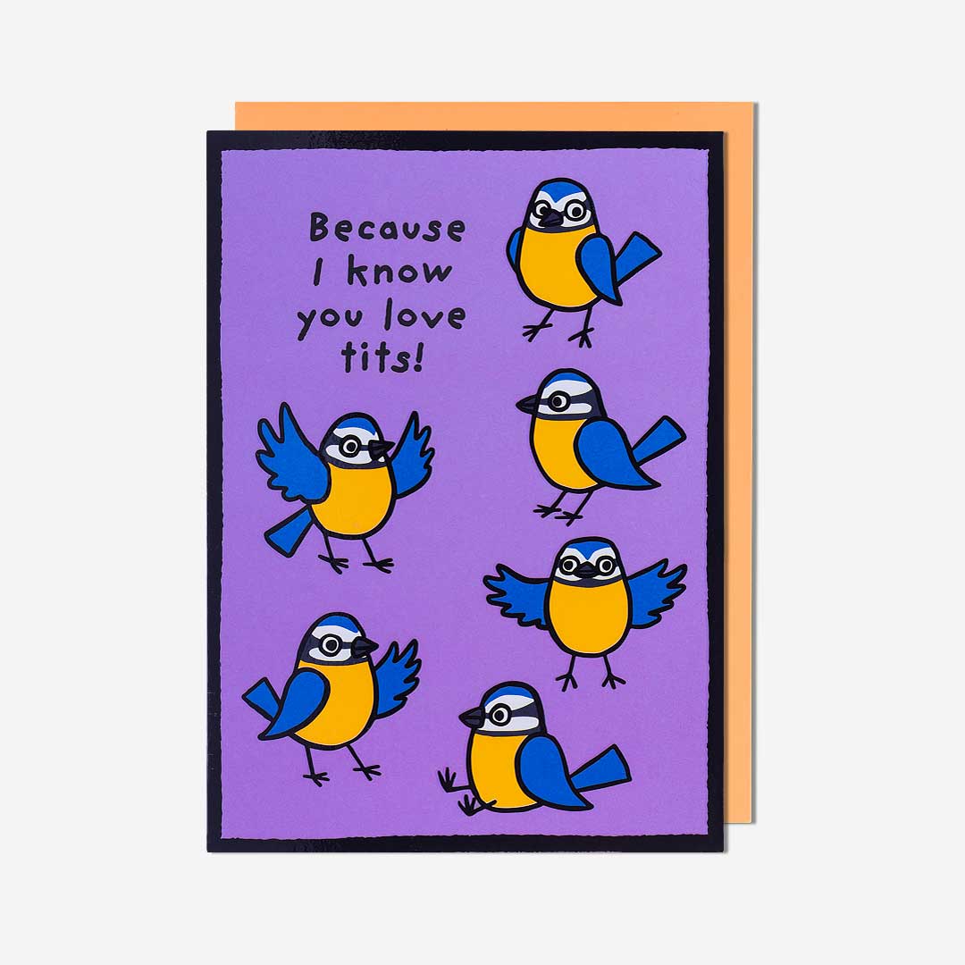 I Know You Love Tits General Card