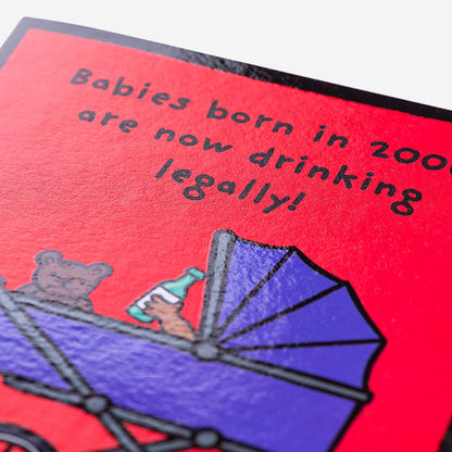 2006 Drinking Legally Birthday Card