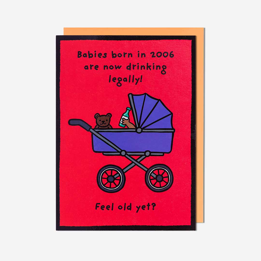 2006 Drinking Legally Birthday Card