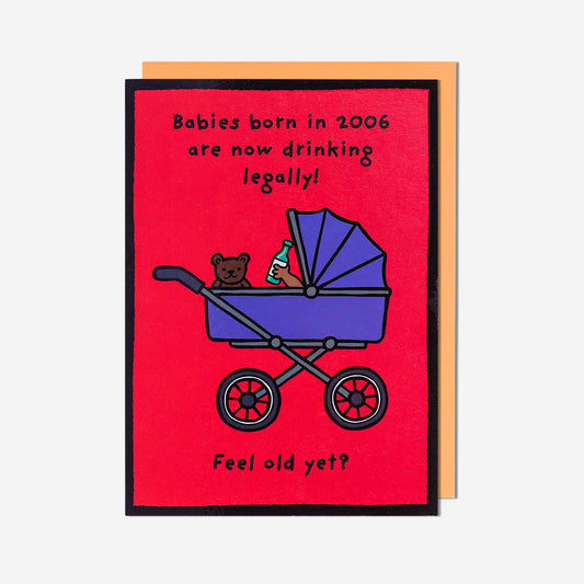 2006 Drinking Legally Birthday Card