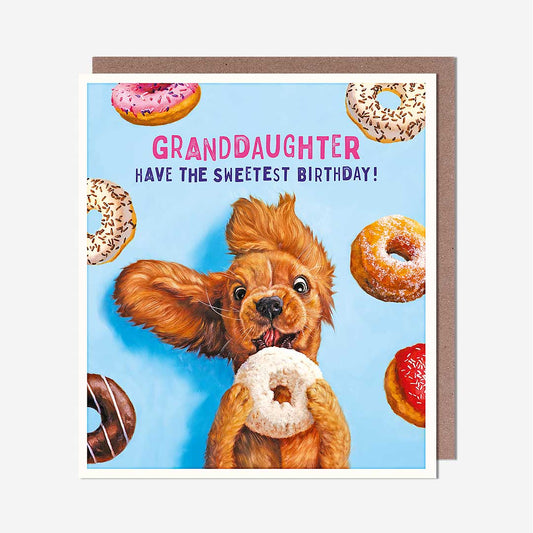 Sweetest Birthday Granddaughter Birthday Card
