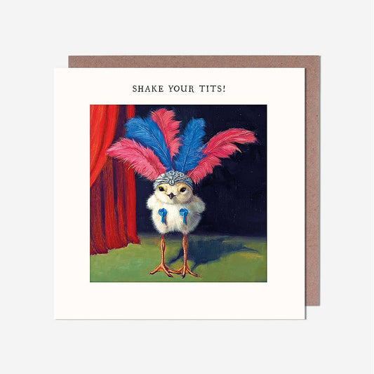 Bird Shake Your Tits General Card