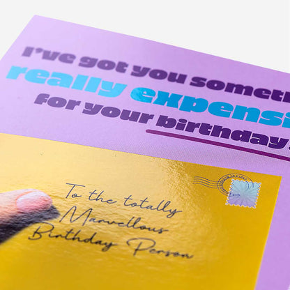 Expensive Postage Birthday Birthday Card