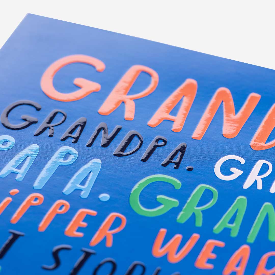 Grandad, Grandpa, Gramps, Etc Birthday Card