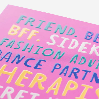 Bestie. Bff. Sidekick General Card